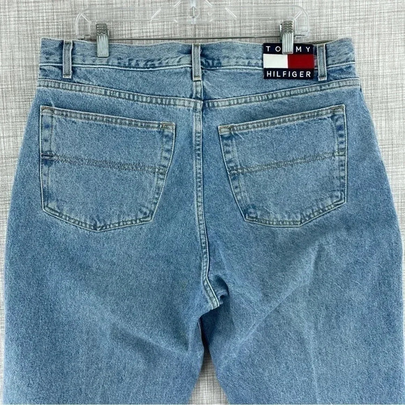 1999 Vintage Tommy hilfiger mens size 38 x 32 freedom jeans y2k 1069 - Picture 8 of 11